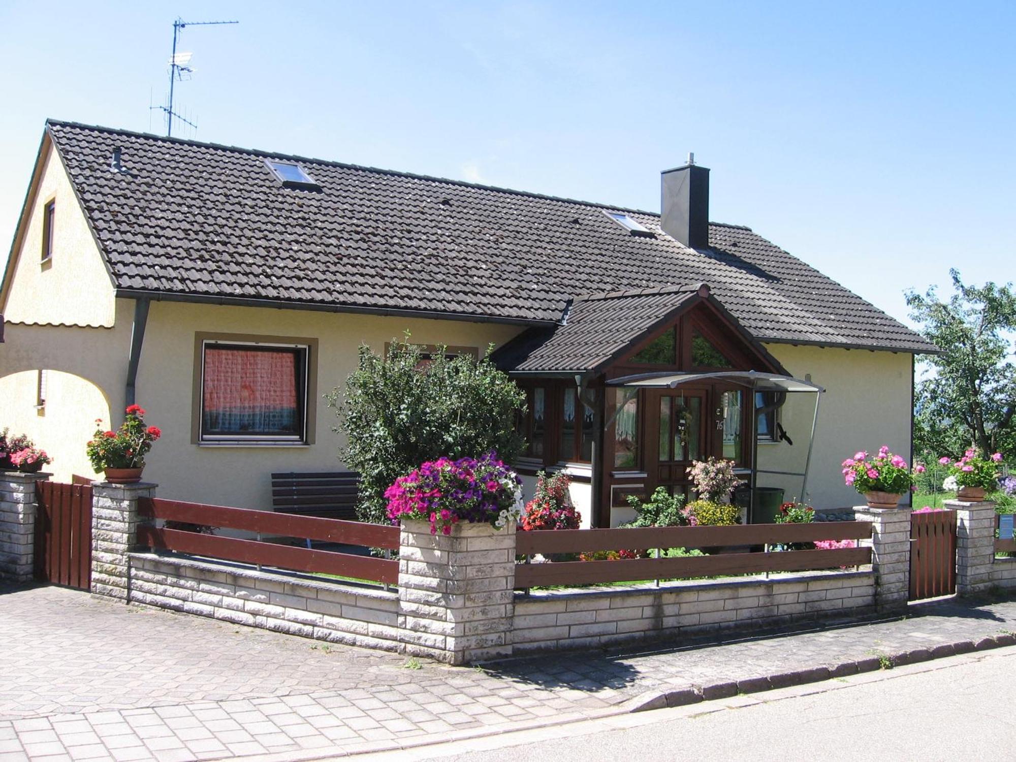 Ferienwohnung Werner Mit Terrasse Haundorf Экстерьер фото
